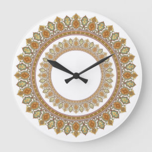 Trendige minimale Wanduhr