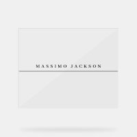 Trendige minimalistische elegante professionelle S