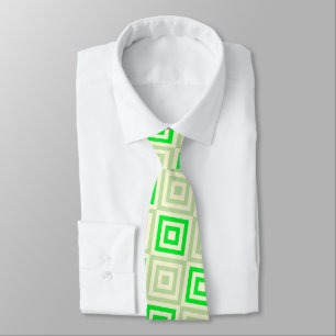 Trendige Mitgefühl Geschenke Geometrischer Druck Krawatte