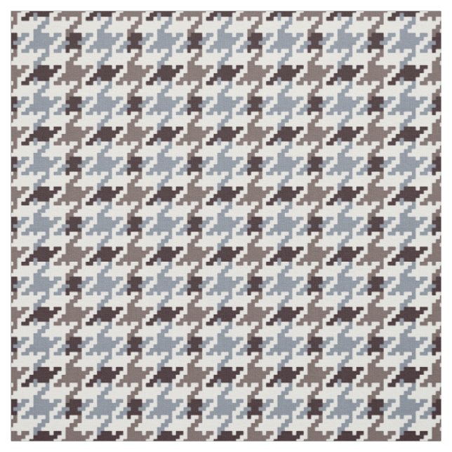 Trendige Mode neutrales Houndstooth Karomuster Stoff (Muster)