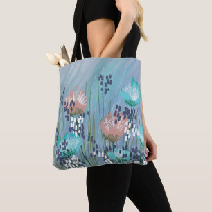 Trendige moderne abstrakte Blumen