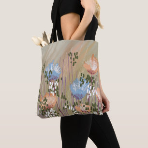 Trendige moderne abstrakte Blumendesign