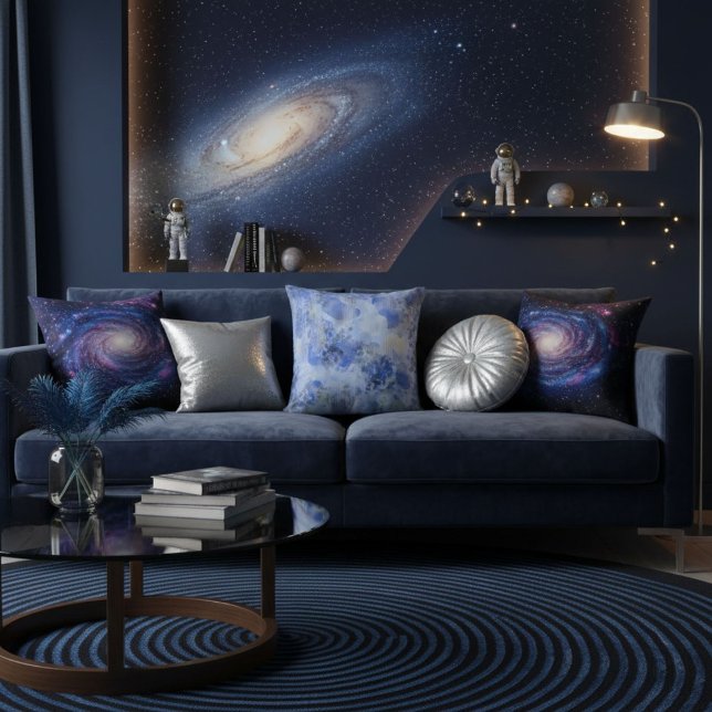 Trendige moderne elegante Wasserfarbe minimalist  Kissen (Von Creator hochgeladen)