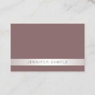 Trendige moderne minimalistische Template Salon Kr Visitenkarte