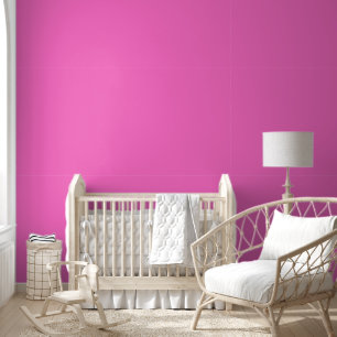 Trendige neonrosa Einheitsfarbe Elegant Tapete