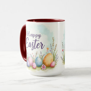 Trendige Oster-Eier Schöne Sammlung Tasse