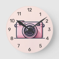 Trendige Pink-Snapshot-Shoot-Kamera-Fotografie 