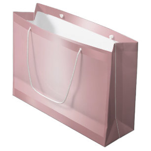 Trendige Rose Gold Glamour Elegante Moderne Vorlag Große Geschenktüte