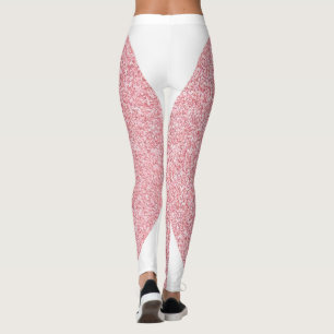 Trendige Rose Gold Moderne Elegante Vorlage Leggings