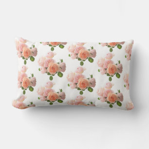 Trendige Rose Moderne, elegante Vorlage Lendenkissen
