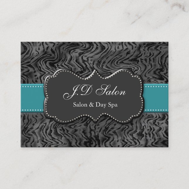 trendige Salon-Visitenkarten Visitenkarte (Vorderseite)