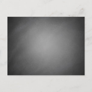 Trendige Schiefertafel-Vignette Postkarte
