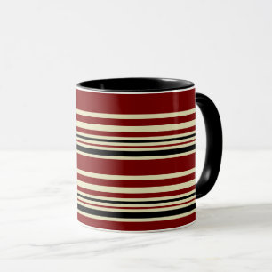 Trendige schwarze und goldene Marmor-Kaffeetasse Tasse