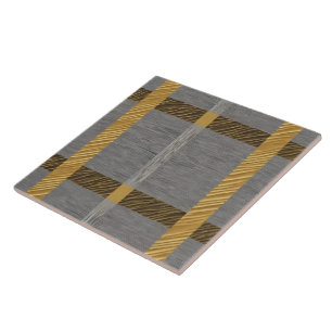 Trendige Silber-Gold-Luxus-Leinentextur-Kollektion Fliese
