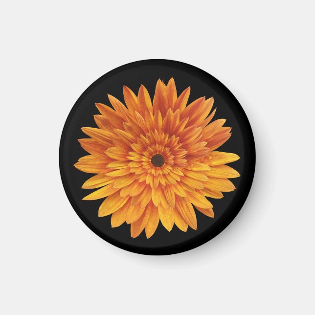 trendige Sonnenblume Magnet (Vorne)