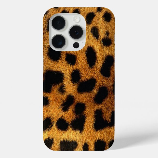 trendige, stilvolle Safari-Muster für Leoparden Case-Mate iPhone Hülle (Rückseite)