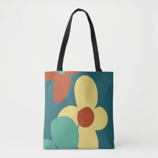Trendige Tote-Tasche | Bloom Green von AdzSpirit