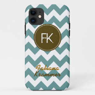 trendige Zickzack Monogramm Case-Mate iPhone Hülle