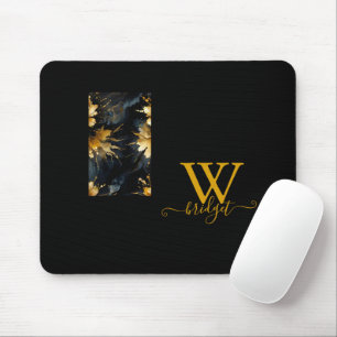 trendiger abstrakter Goldmarmor Mousepad
