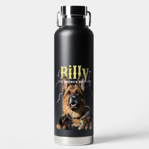 Trendiger Bootleg personalisiertes Hunde-Foto 90er Trinkflasche