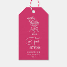 Trendiger Cocktail Ein Tini Bit Älter 30. Geburtst