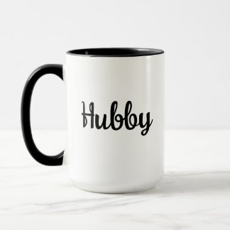 Trendiger Ehemann-Becher, personalisierter Text-Ka Tasse