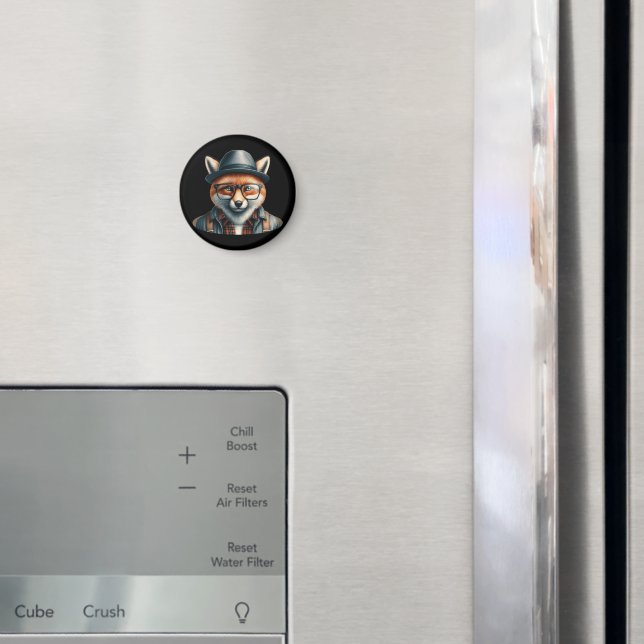 Trendiger Fuchs-Charakter Magnet (In Situ (Kühlschrank))