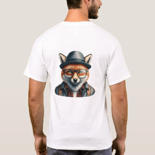 Trendiger Fuchs-Charakter T-Shirt