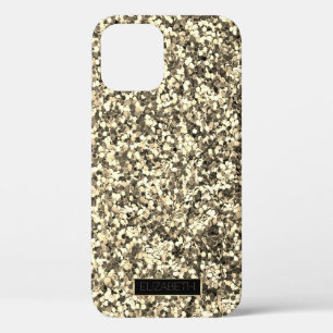 Trendiger funkelnder Goldglitter, Rahmen - Persona Case-Mate iPhone Hülle