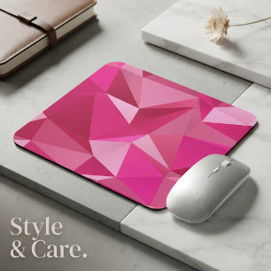 Trendiger geometrischer Halftone-Druck Mousepad