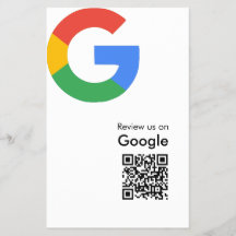Trendiger moderner Google-Review-QR-Code