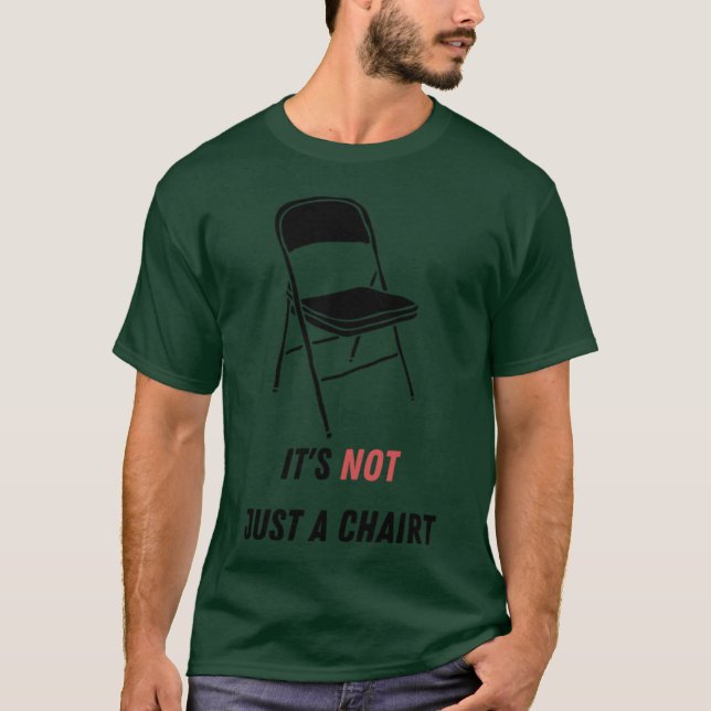 Trendiger Montgomery Klappstuhl Oversized T-Shirt (Vorderseite)