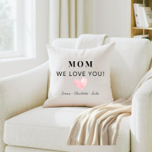 Trendiger personalisierter Mama Wir lieben dich Ge