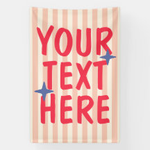 Trendiger Retro-gestreifter typografischer benutze