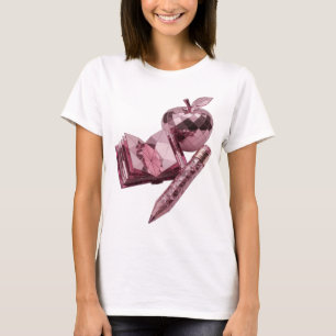 Trendiger silberner KUNSTDRUCK ABSTRACT ART v2 T-Shirt