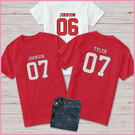 Trendiger Six Seven Meme Weißer Valentinstag-Desig T-Shirt