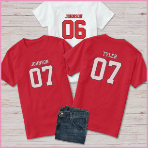 Trendiger Six Seven Meme Weißer Valentinstag-Desig T-Shirt