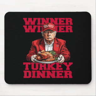 Trendiger Spaß Trump Gewinner Türkei Abendessen Mousepad