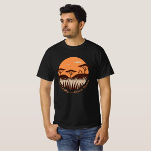 Trendiger Zoo-Tag individuell gestaltetes T-Shirt- T-Shirt
