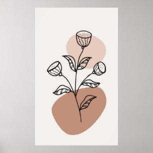 Trendiges Design Poster