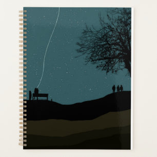 Trendiges Design Spiral-Planer-Notizbuch Planer