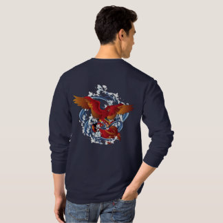 Trendiges Druck-Sweatshirt T-Shirt