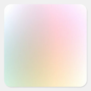 Trendiges Elegantes Modernes Farbige Leere Vorlage Quadratischer Aufkleber