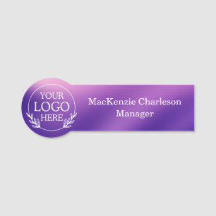 Trendiges Elegantes Professionelles Schreibtisch- Namensschild