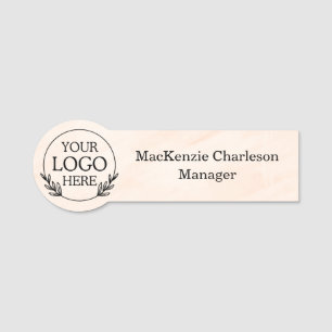 Trendiges Elegantes Professionelles Schreibtisch- Namensschild