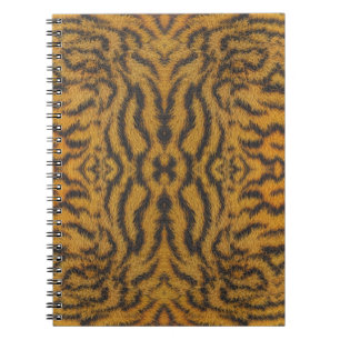Trendiges exotisches Tigerfell-Muster-Tierprint Notizblock