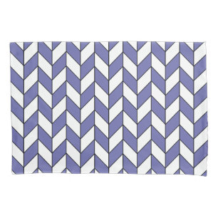 Trendiges Fischgrätmuster Chevron-Muster Kissenbezug