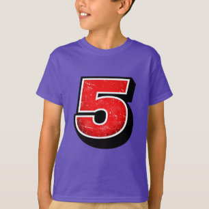 Trendiges Fünftes Geburtstags-T-Shirt T-Shirt