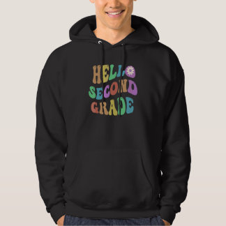 Trendiges Hallo Zweitklässler Hallo 2. Klasse Vin Hoodie