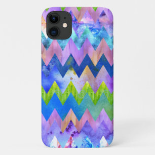 Trendiges Künstlerisches Aquarellbild Zickzack Mus Case-Mate iPhone Hülle